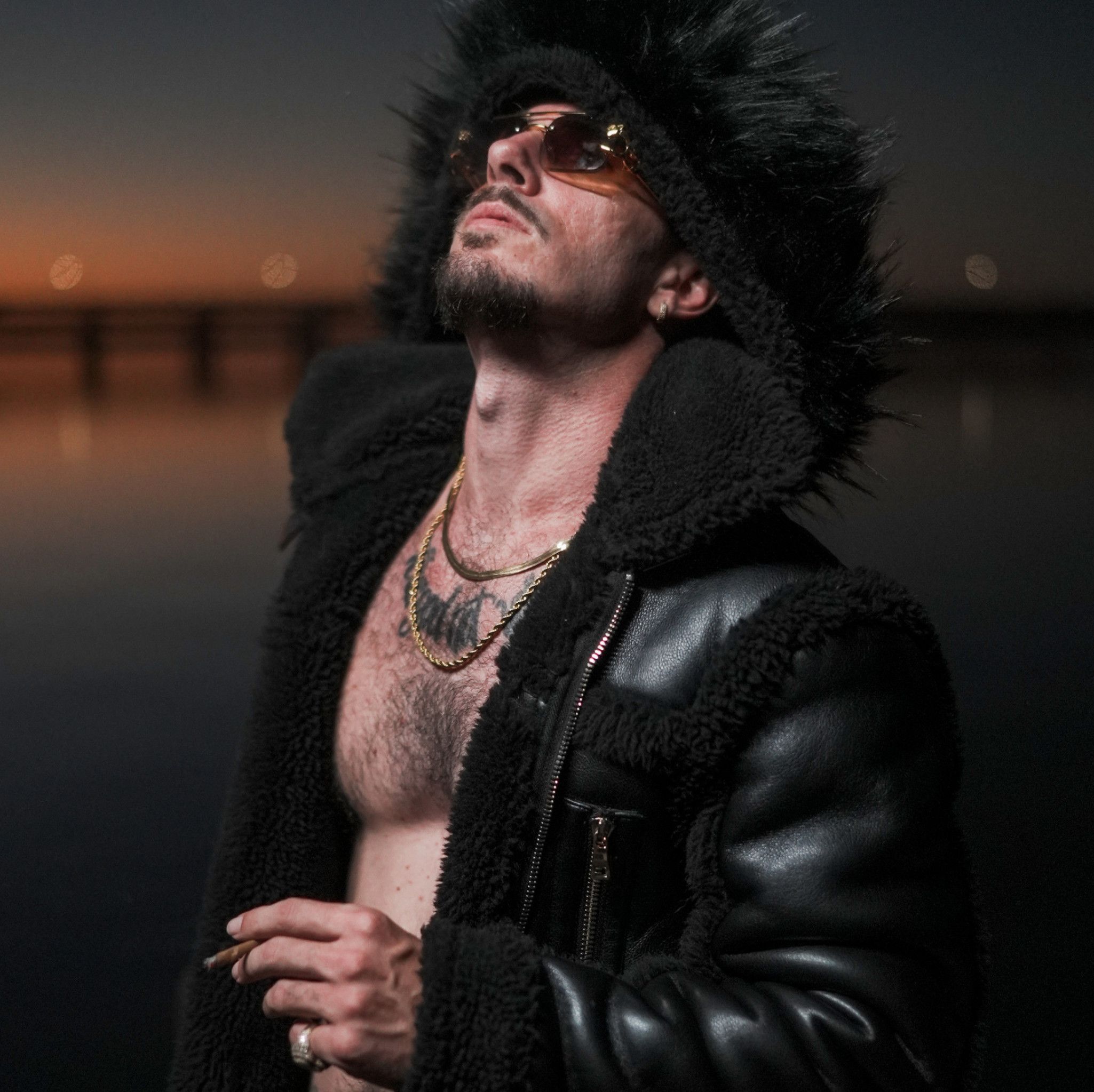 Autographed picture of white chocolate