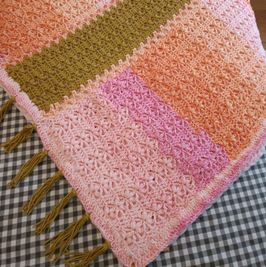 Ombre Crochet Blanket Made By Me