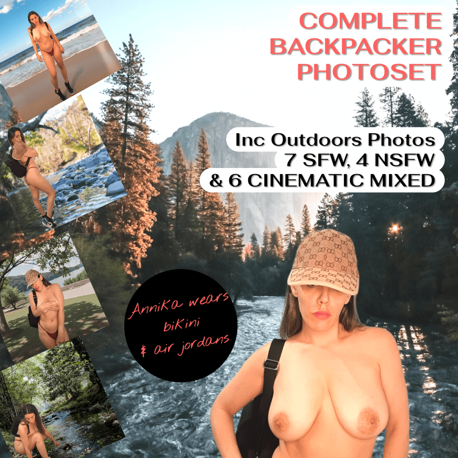 Complete Backpacker Photoset
