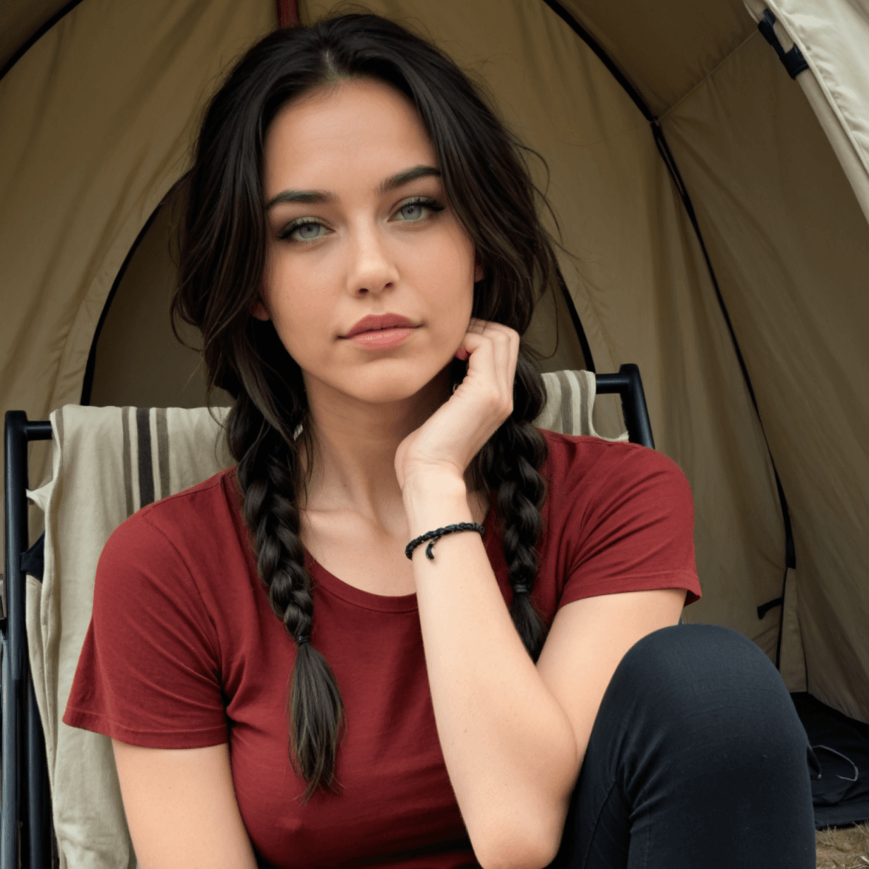 Tents Sweat  a LateNight Finish