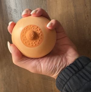 Personalized Elizabeth Skylar stress boob