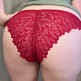Cheeky Worn Dirty MILF Redhead Panties