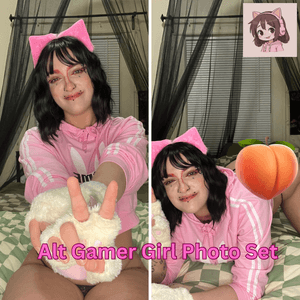 Alt Gamer Girl Photo Set
