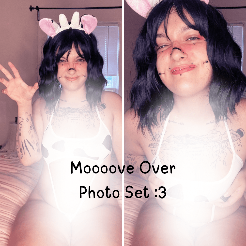 Mooooove Over Photo Set