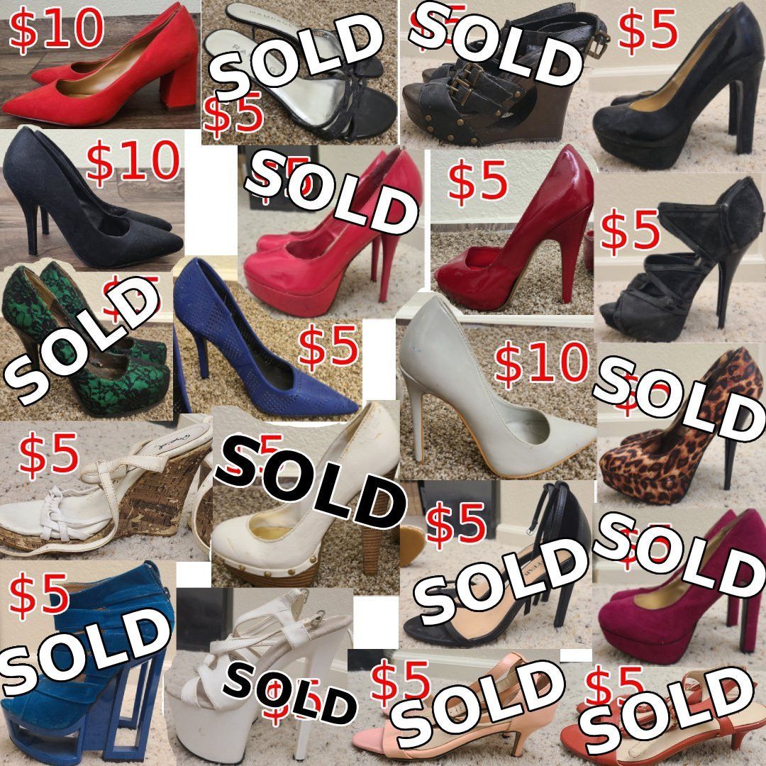 5 dollar shoes ALL KINDS OF SHOES