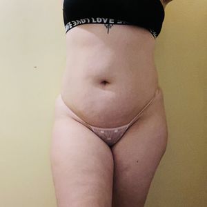Light Pink Polka Dot Thong