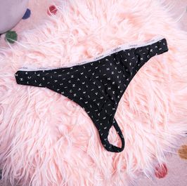 Black Calvin Klein Thong