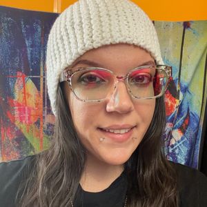 WHITE KNITTED HATS