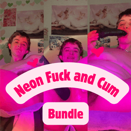 Neon Fuck and Cum Video Bundle