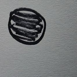 A drawing of an extreme SFW blueberry