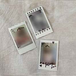 3 Autographed Themed Polaroids: Ass Tits  Pussy