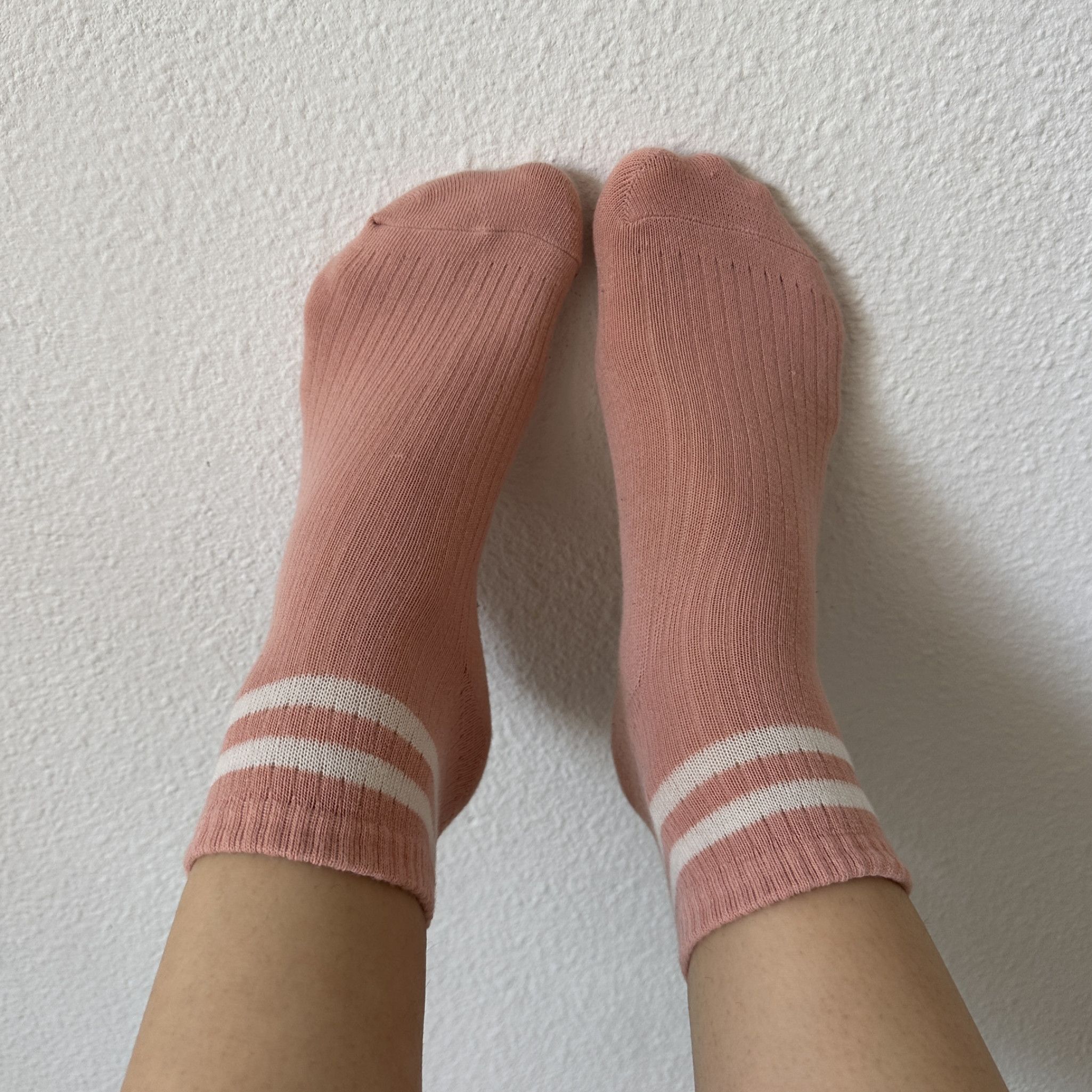 Short Pink Sporty Socks