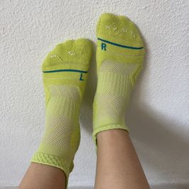 Bright Green Sporty Socks