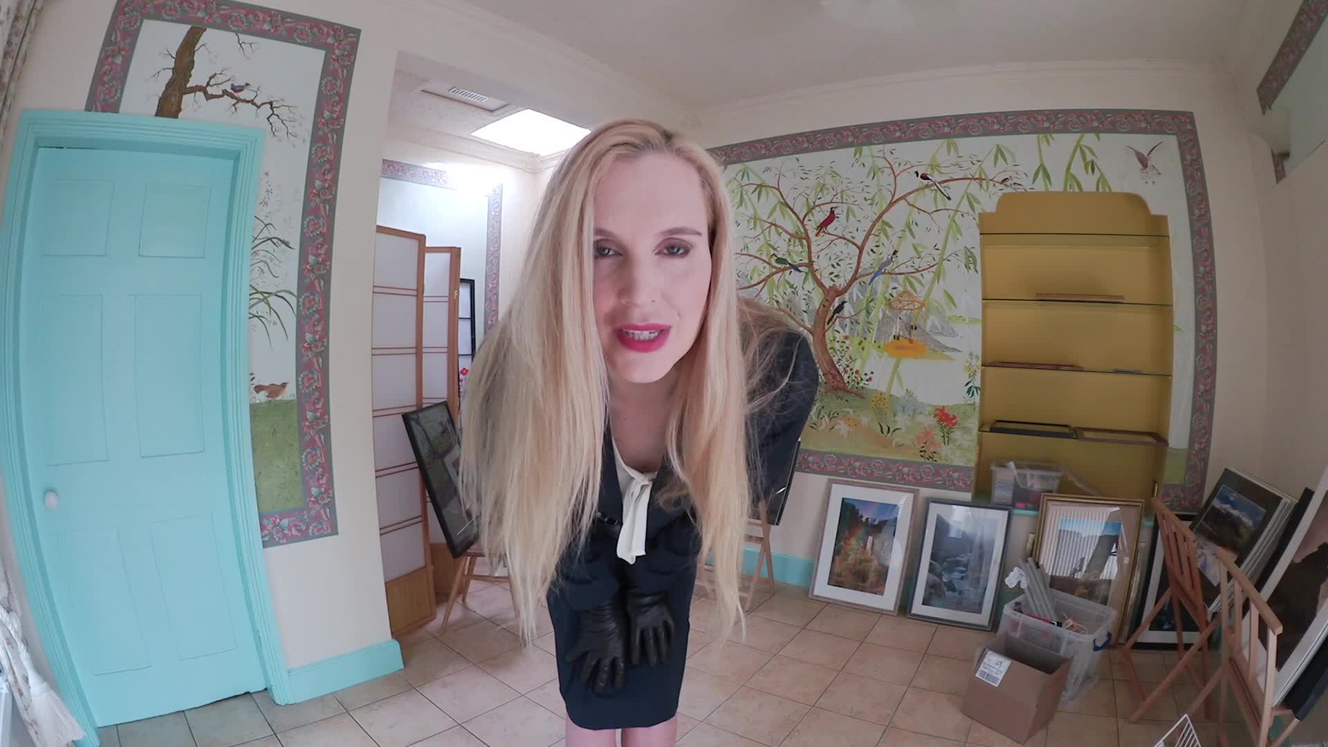 Leather-Gloved Hit Woman