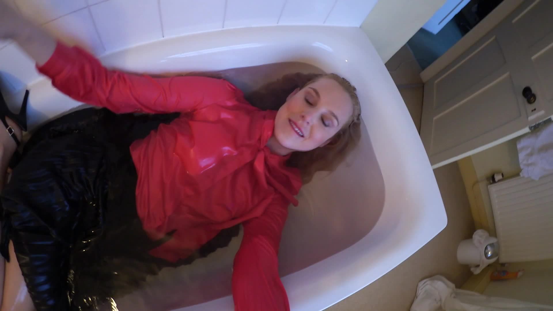 My Silk Blouse Gets a Soaking