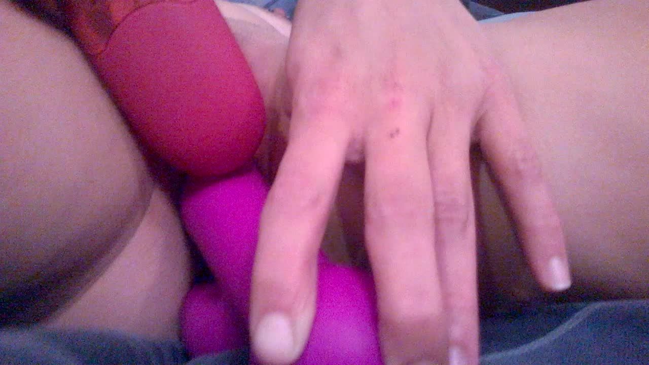 masturbating with both my toys