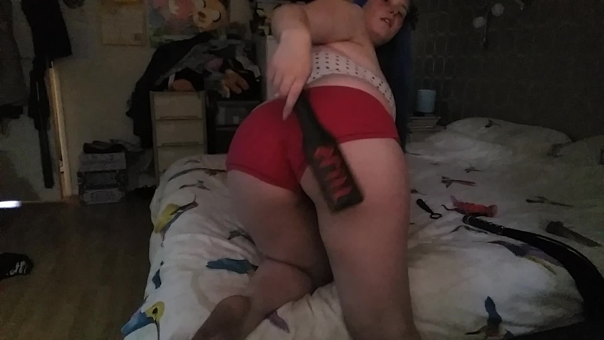 Spanking &amp; Anal - Solo Female