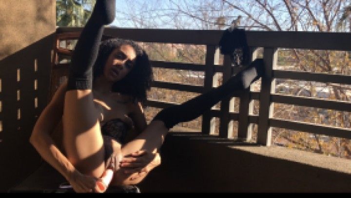 Public Milk Spraying + Cum