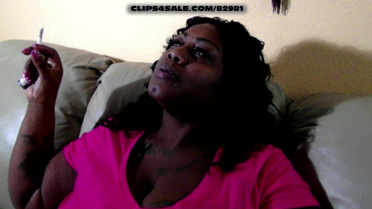 BBW MILKY DIVA SMOKING & TEASING