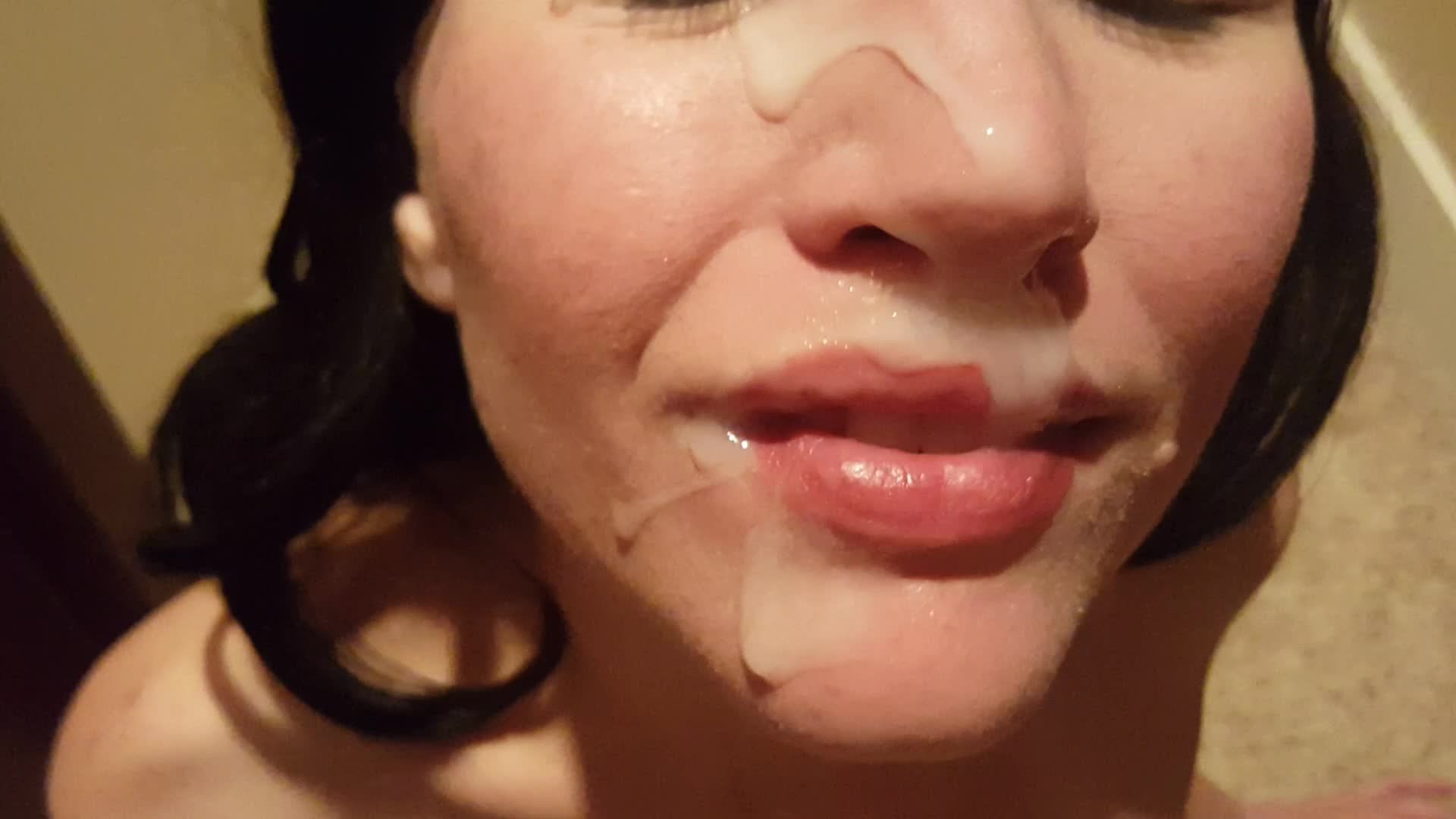 Huge facial cum shot unmasked custom-HD