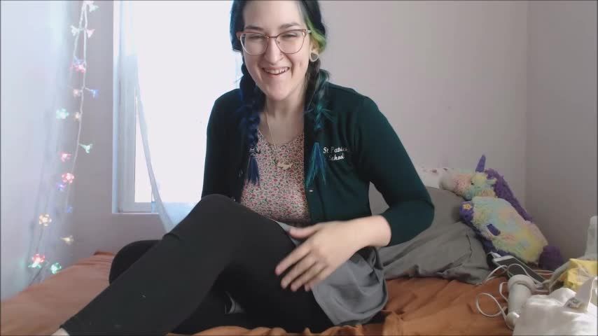 GFE Fully Clothed Hitachi Cum