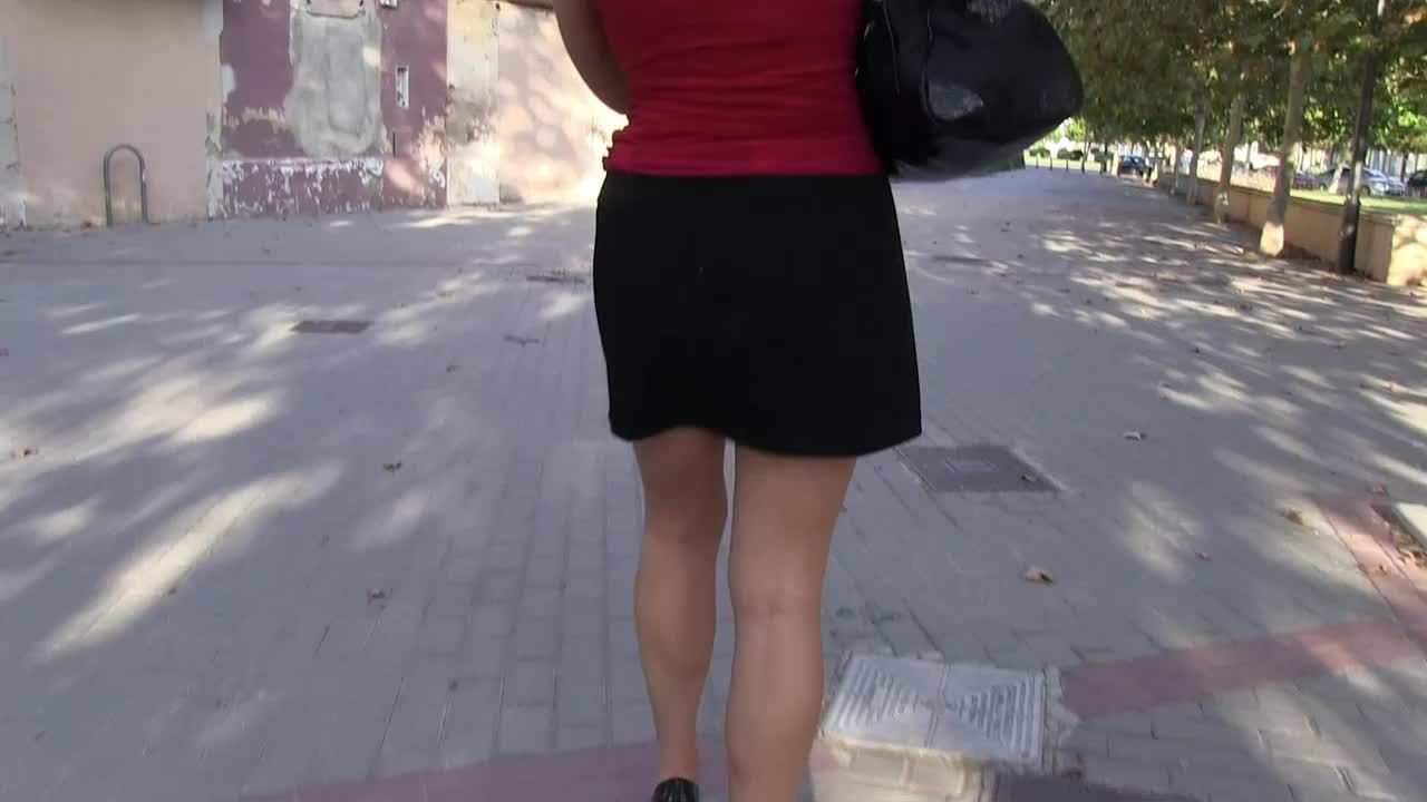 I removed my panties in public