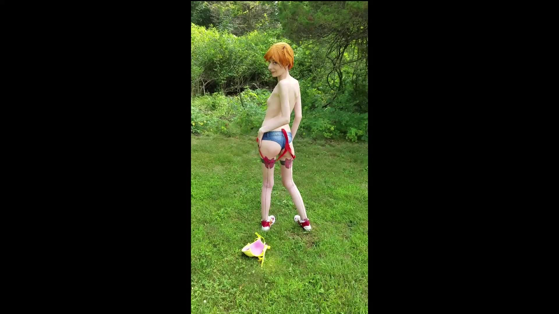 Outdoor Misty Striptease