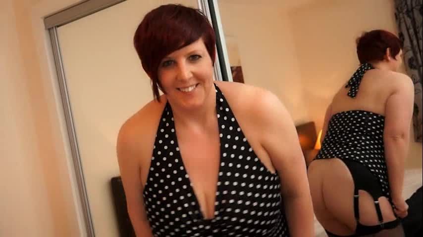 Playing with my massive tits for you, bouncing &amp; squeezing