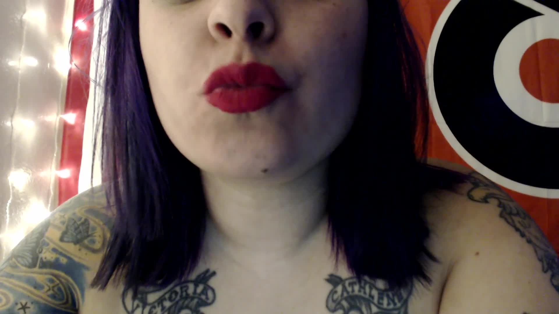 lip and mouth fetish