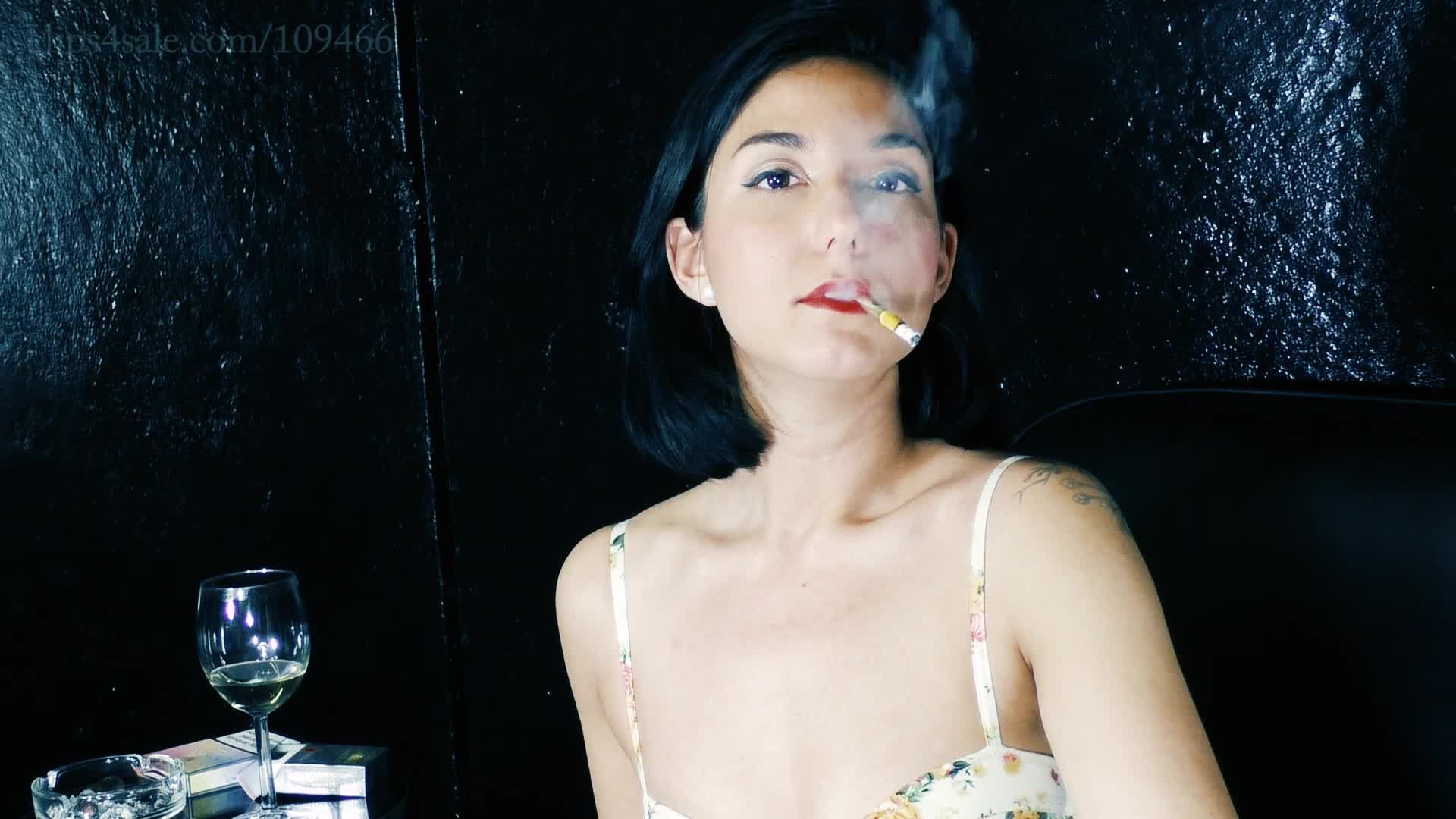 Dangling 2 Cigarettes in a Row