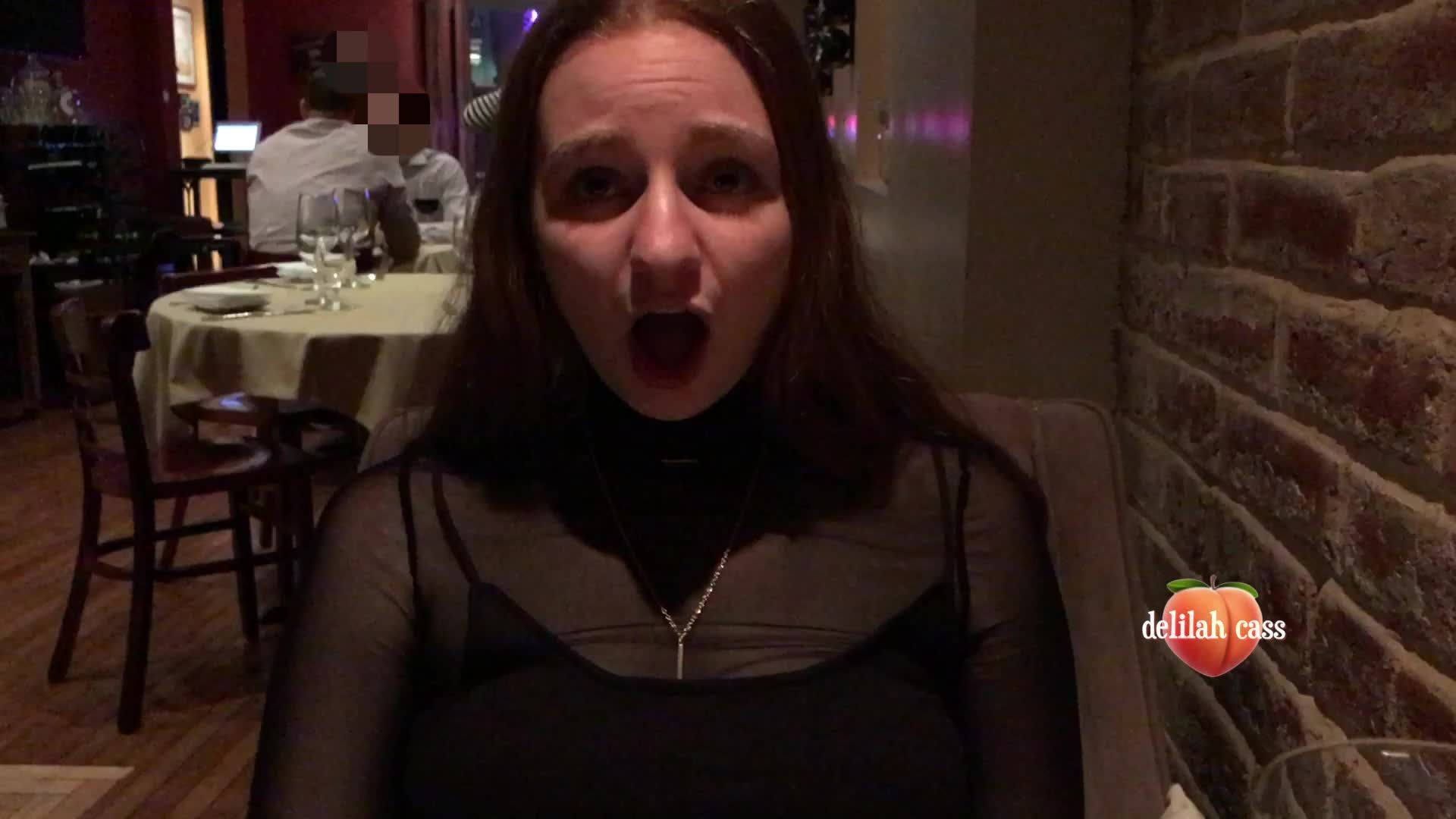 Public Masturbation In Fancy Restaurant