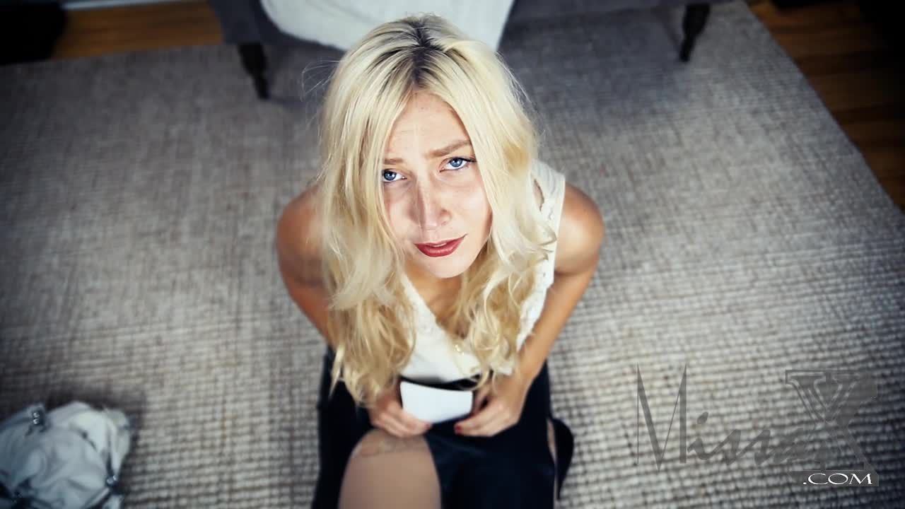 Desperate Wife Gets Blackmailed