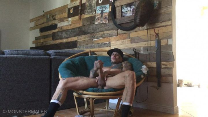 Bo Sinn big dick pee sneaker jerk &amp; cum