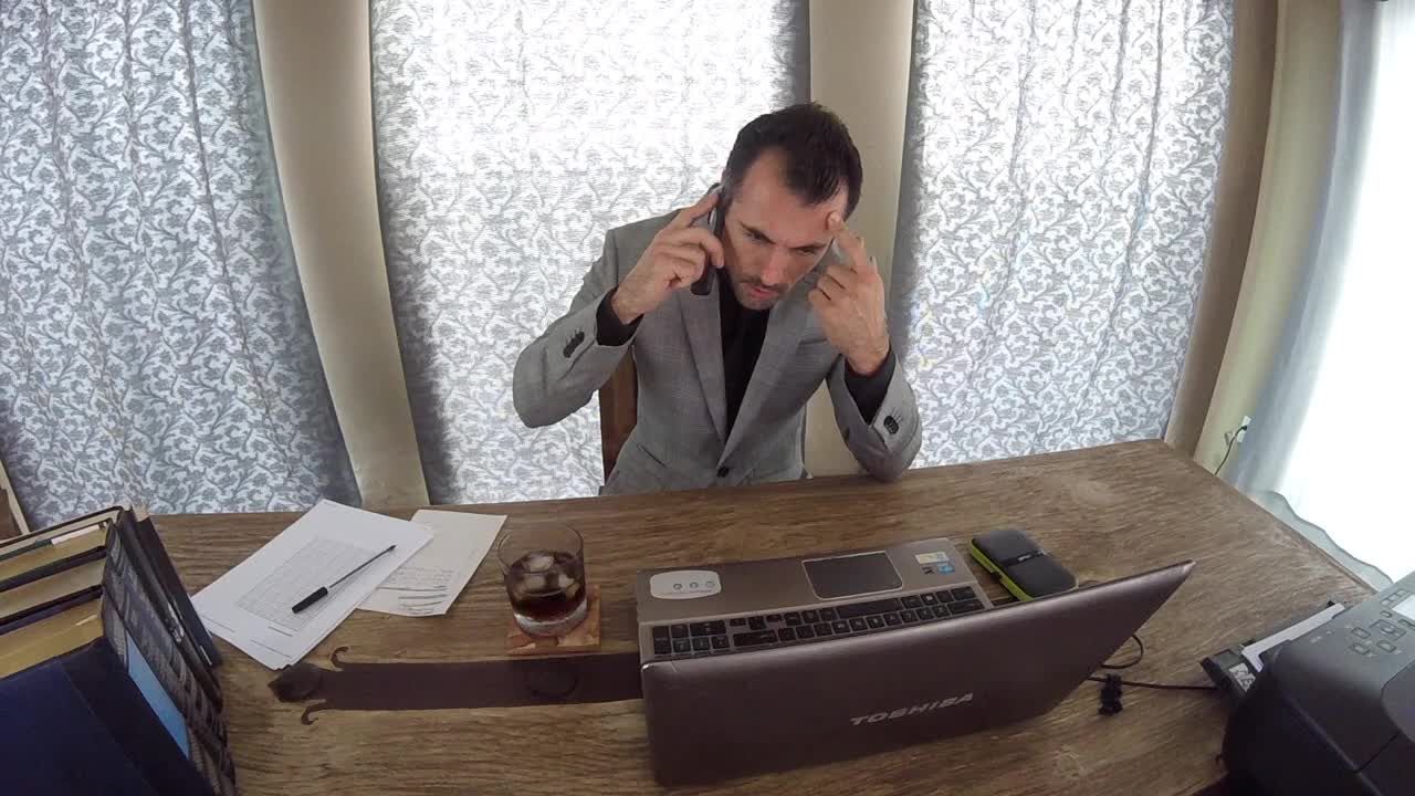 Stressful day at the office