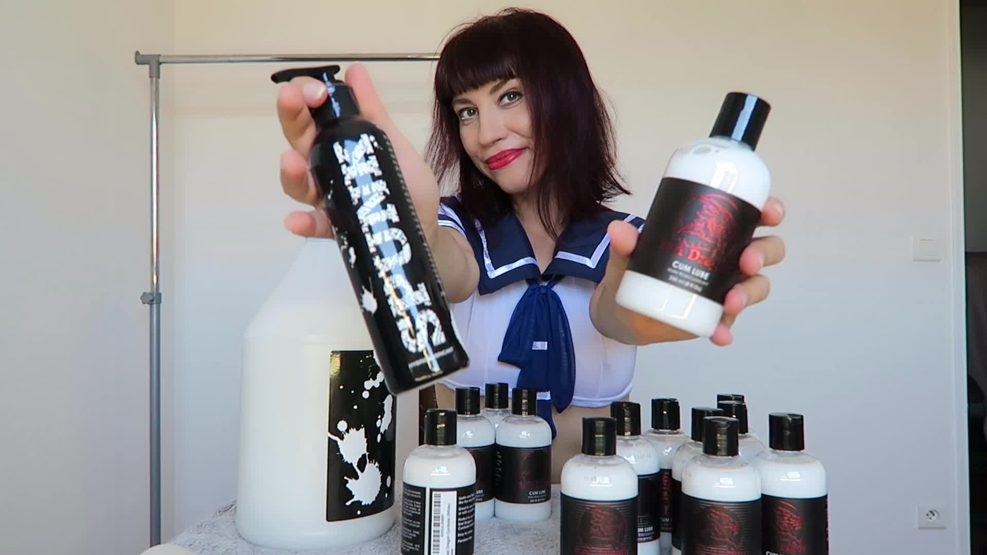 Spunk vs Bad Dragon cum lube, lubricant