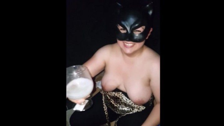 Eating cookies with cum of 40 men