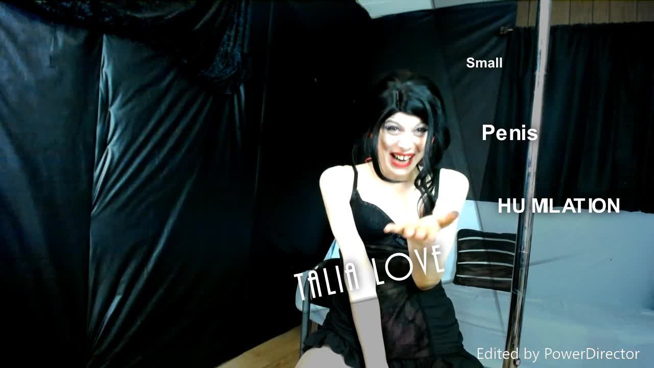 Talia Love laughs at your small penis