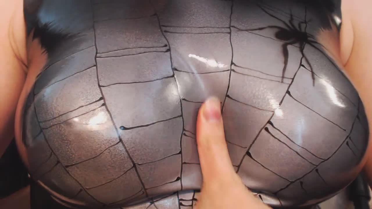 Spider Latex Cock Tease