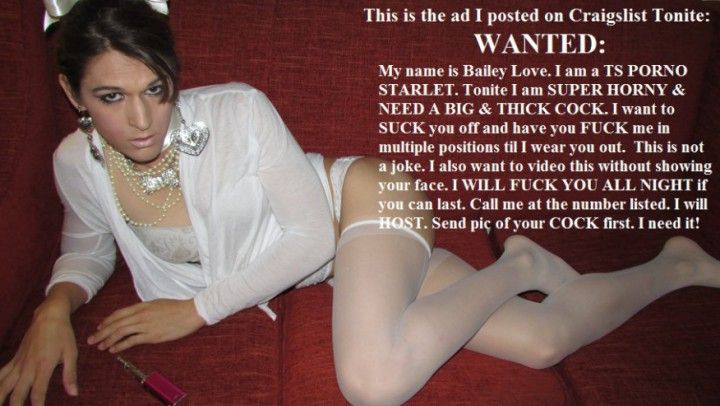 TS Bailey Love Long Missionary FUCK