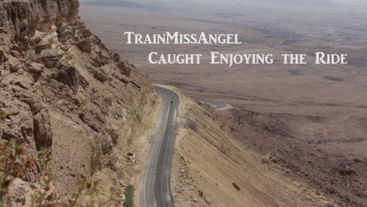 Caught Enjoying the Ride