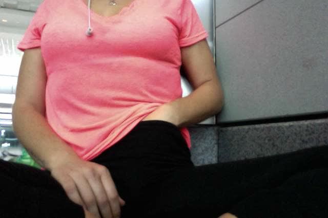 Teasing In The Airport