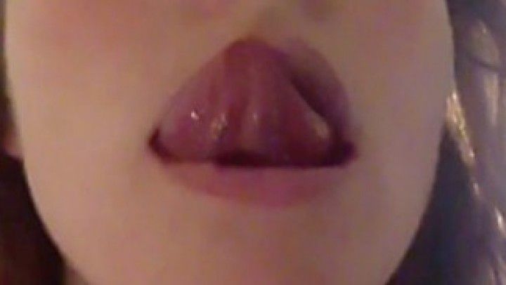 Slow Motion Tongue Play