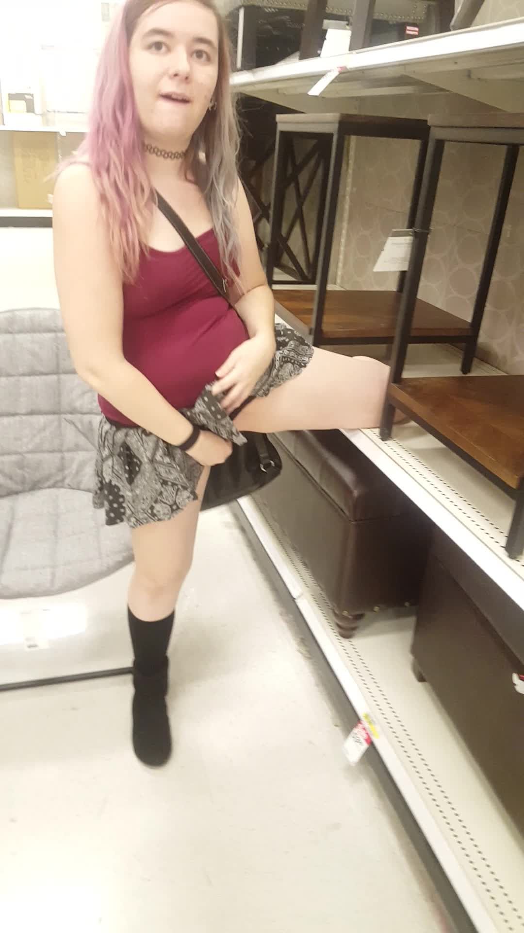 Masterbaiting at target