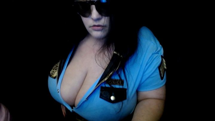 Absolutely Huge Boobs Cop Busts Your Nut