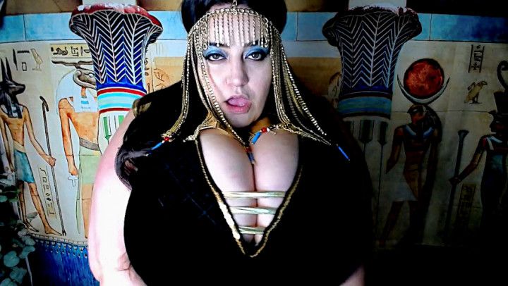 Worship Cleopatra's Growing Huge Tits