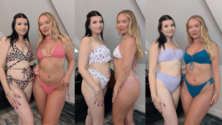 Bikini try on with Summer Brooke