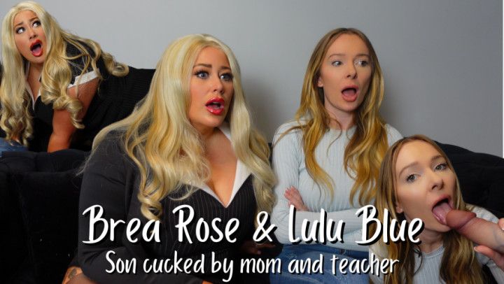 step-Son cucked by step-mom and teacher by bully