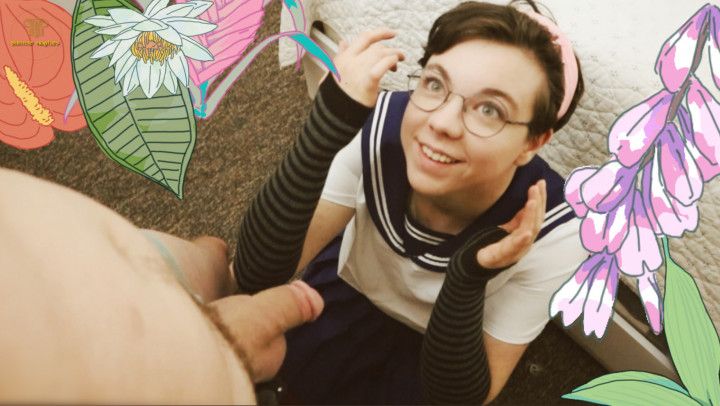 Bunnie Hughes FemBoy POV Blowjob