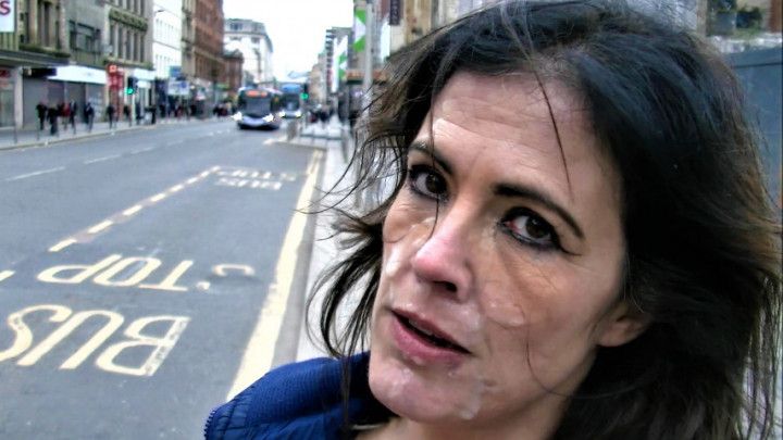 EXTREME Public Cumwalk w/ Montse Swinger