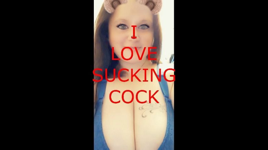 sucking a nice thick cock